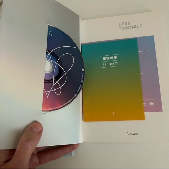 BTS Love Yourself Answer F Version Album No Photocard - Picture 2 of 9